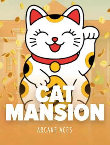 Cat Mansion by Arcane Aces, spinning at online casino Lizaro