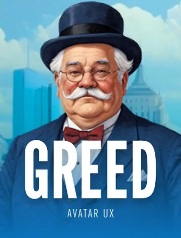 Greed by AvatarUX, spinning at online casino Lizaro
